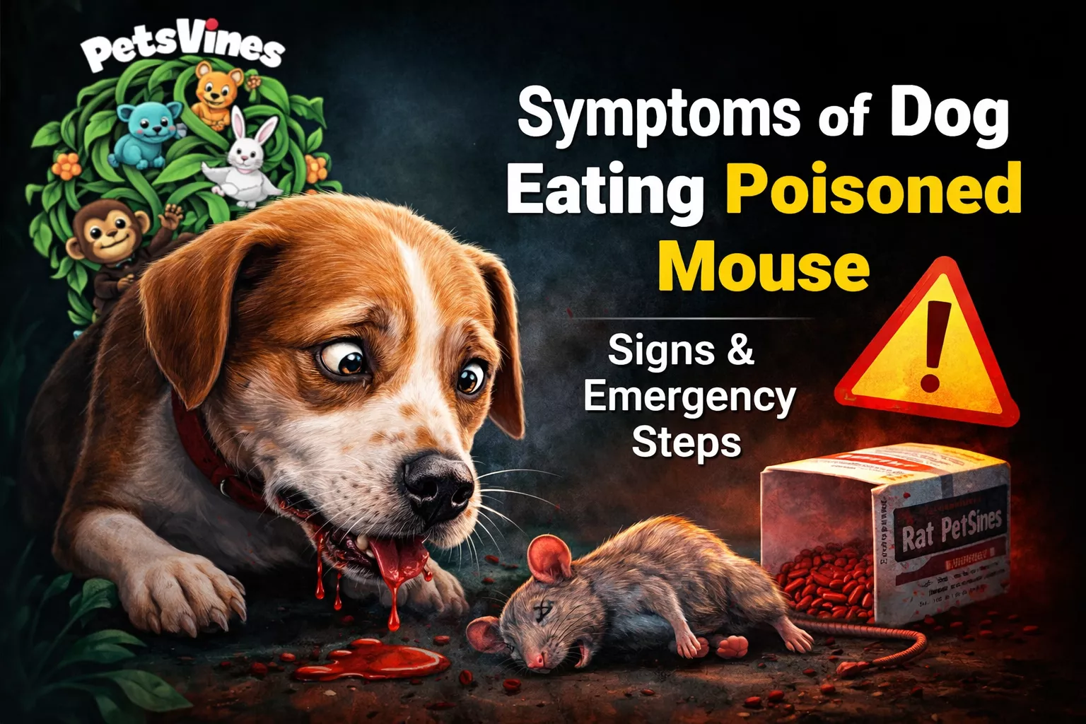 Symptoms of Dog Eating Poisoned Mouse – Signs & Emergency Steps