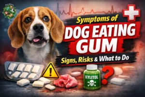 Symptoms of Dog Eating Gum: Signs, Risks & What to Do