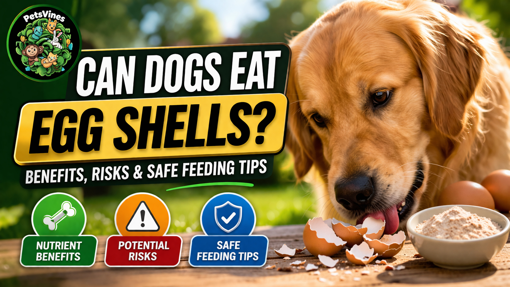 Can Dogs Eat Egg Shells? Benefits, Risks & Safe Feeding Tips