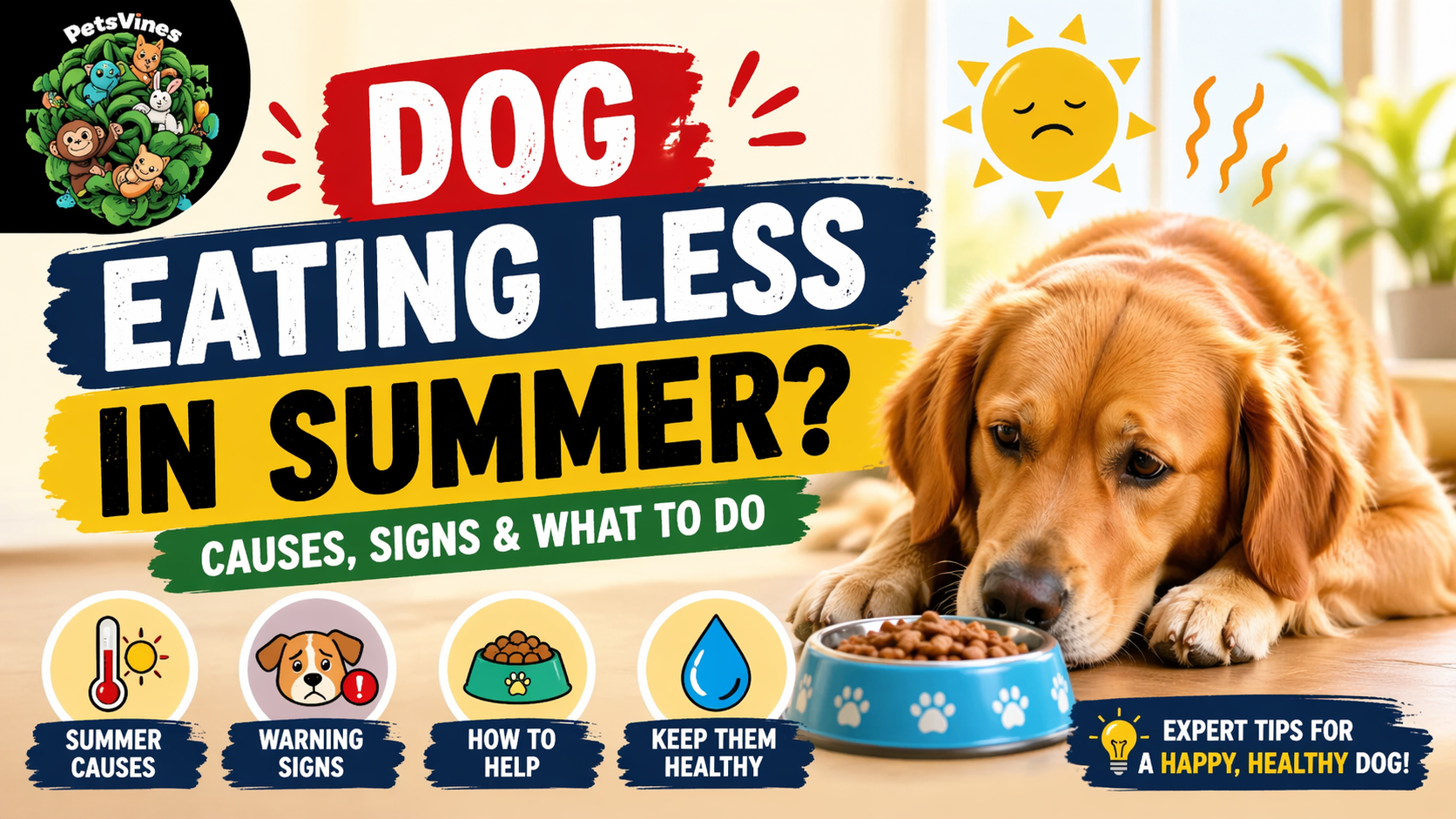 Dog Eating Less in Summer? Causes, Signs & What to Do