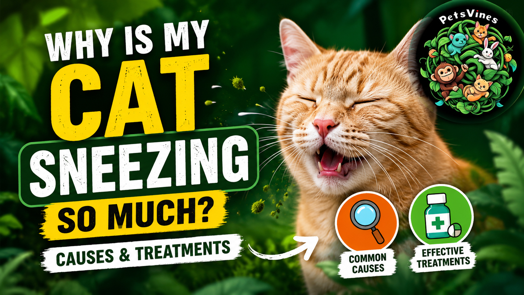 Why Is My Cat Sneezing So Much? Causes and Treatments