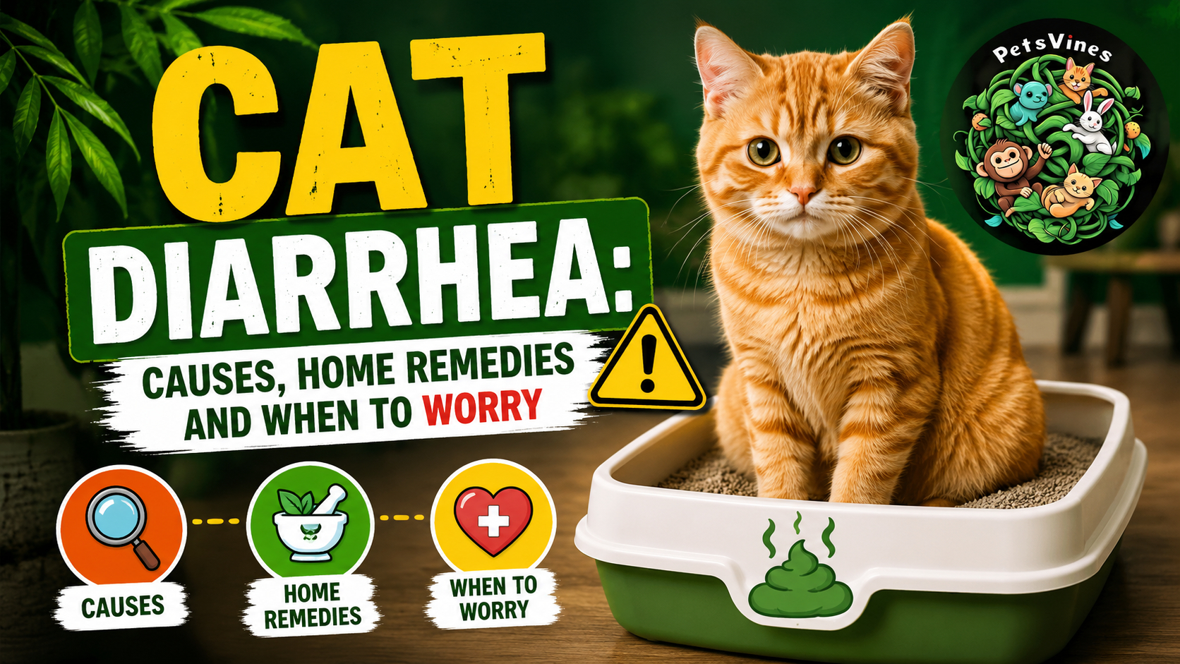 Cat Diarrhea: Causes, Home Remedies and When to Worry